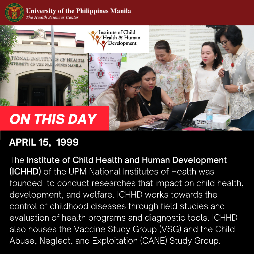 #OTD: NIH’s Institute of Child Health and Human Development was founded ...