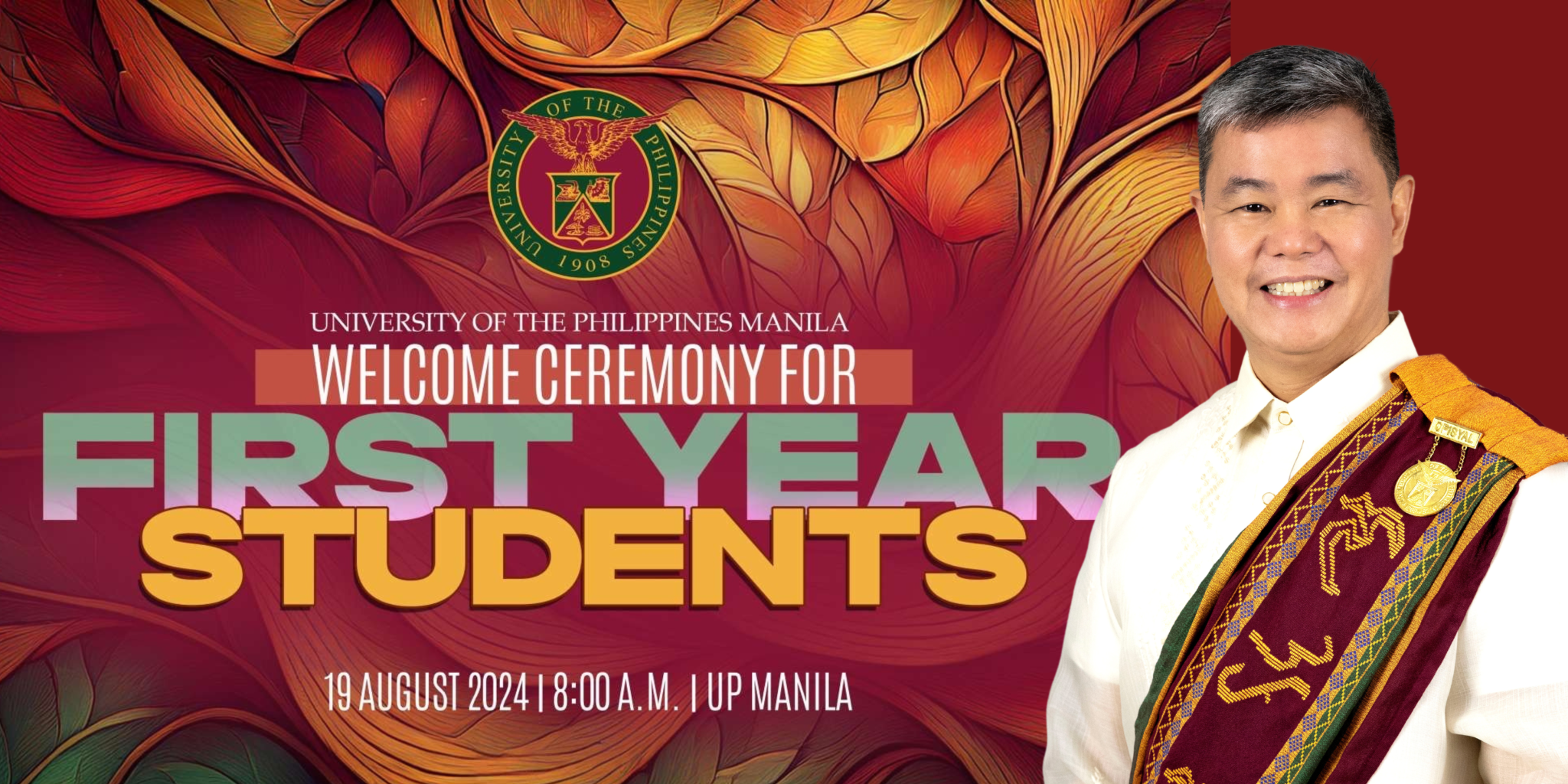 Message of Dr. Michael L. Tee, UP Manila Chancellor, during the Welcome ...