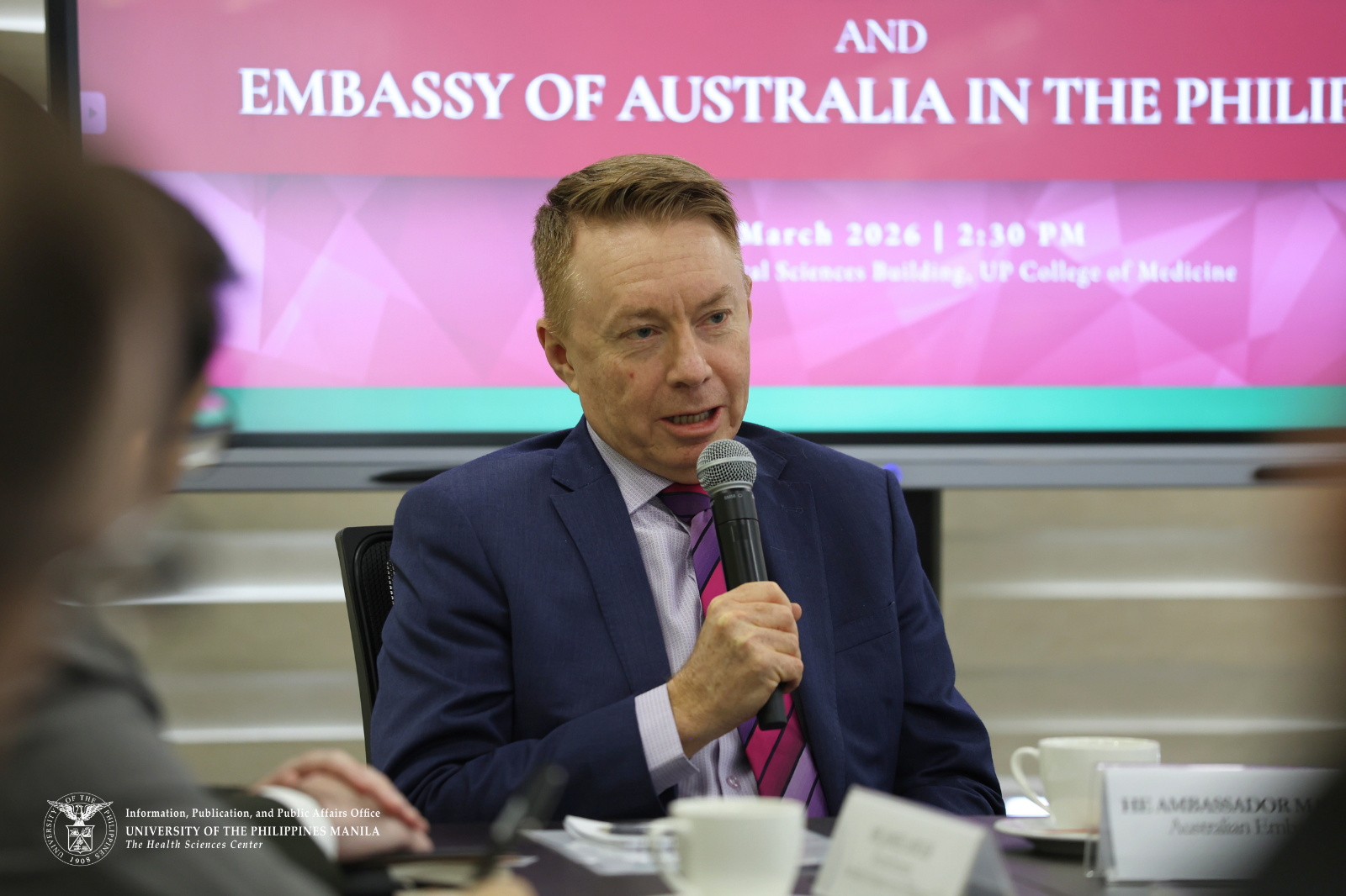 Australian Ambassador Marc Innes-Brown