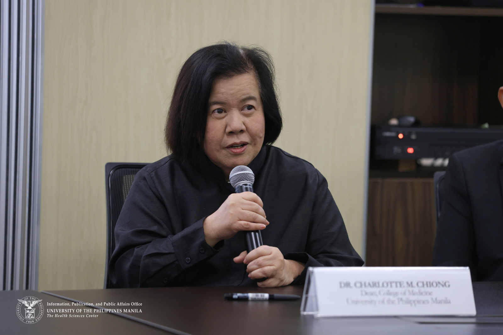UP College of Medicine Dean Charlotte Chiong