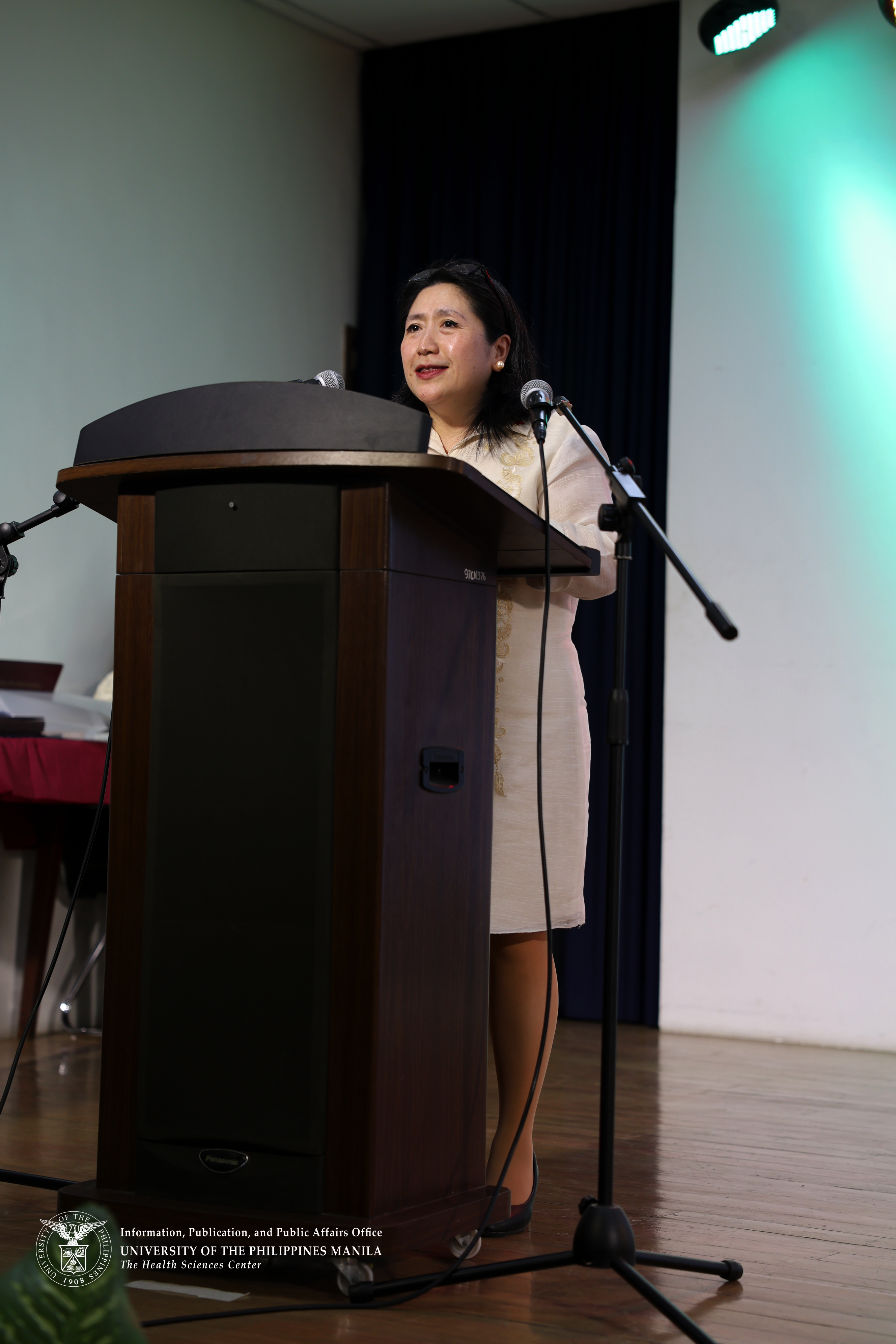 Department of Health, Health Human Resources Development Bureau Director Johanna Banzon as the keynote speaker